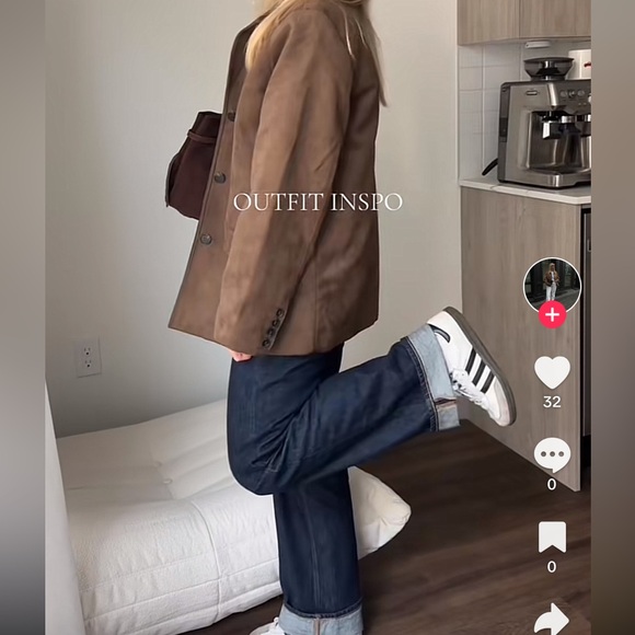 H&M suede jacket (faux) - Picture 7 of 16